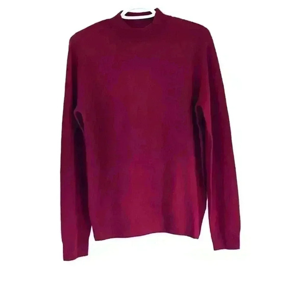Lanpulux Womens Sweater 100% Wool XL Red - Picture 5 of 5
